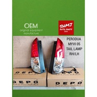PERODUA MYVI 05YR TAIL LAMP (DEPO) TAIWAN