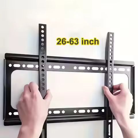 26-63 inch TV Wall Mount Bracket Universal TV Mount Monitor Holder Adjustable Low Profile Flat TV Wa
