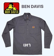 Ben Davisเสื้อเชิ้ตแขนยาวคอปกใส่ทำงาน