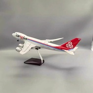 Cargolux Boeing 747-8F Aircraft display model Big size 1/150 47cm long 747 Kapal Terbang