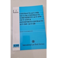 [Used Book] Contract Act 1950 (Act 136), Contract (Amendment) Act 1976 (Act A329), & Government Cont