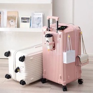 New large-capacity 5-wheel luggage with USB charging, thick models, oversized 30/34/36 inch travel l