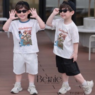 Bernie's adorable Huckleberry Houd baby boy Set - Summer baby boy Set 9-26kg - T1125B15