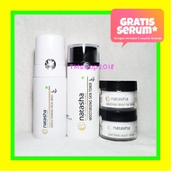 Natasha Skincare Paket Perawatan Wajah Lengkap (GentleTonerSmootBrightLNC) by dr Fredi Setyawan Orig