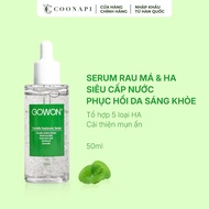 Serum Rau Má & HA Giảm Mụn Cấp Nước Toàn Diện Và Phục Hồi Da Gowon Centella Hyaluronic Serum