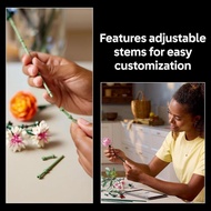 Lego Botanicals Pink Flower Bouquet Bauset Fr Erwachsene - Geschenke Zum Jahrestag Fr Fr Fr Frauen &