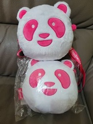 foodpanda 熊貓頭側背零錢包 側背包 包包
