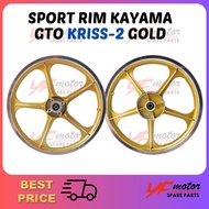 SPORT RIM KAYAMA GTO 588 KRISS 2 GOLD