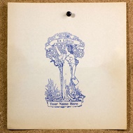 Custom Name Ex Libris Book Stamp | Aesthetic Women's Tree Design | SE-43 | Personal Library