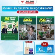 Combo 3 sách 68 Biểu Mẫu Excel - Excel Cơ Bản Nâng Cao và 150 Thủ Thuật Excel Ứng Dụng Văn Phòng