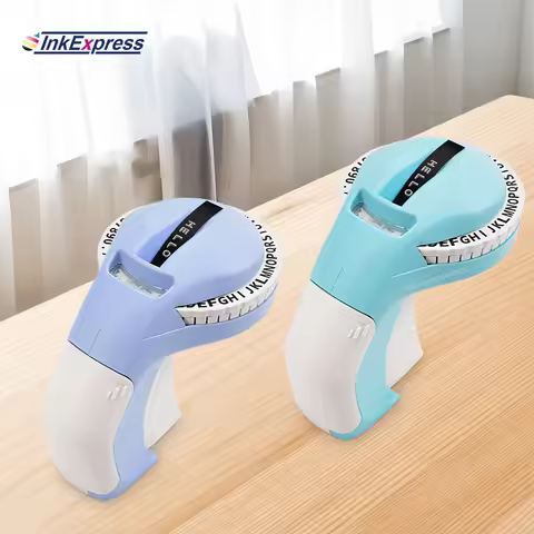 Manual Embossing Typewriter B90 Label Maker Similar as Dymo 12965 1880 1610 Motex E101 E202 Machine 