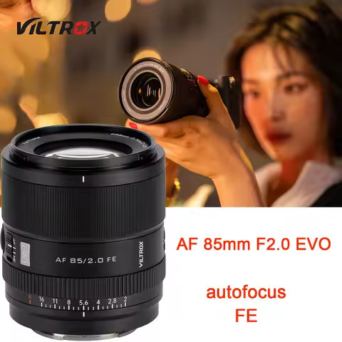 VILTROX AF 85mm F2.0 EVO FE autofocus Lens Prime Cameras Lens For Sony FE /Nikon Z Mount Mirrorless 