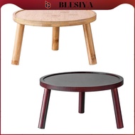 blesiya Small Wooden Plant Stand Planter Rack Fireplace Flower Pot Holder Mini Plant Table for Potte