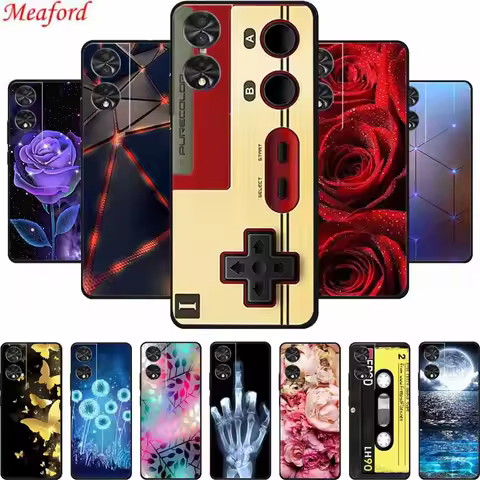 Phone Case For TCL 40 NxtPaper Back Cover Case 6.78" Funda Black Silicone Soft Coque For TCL 40 NxtP