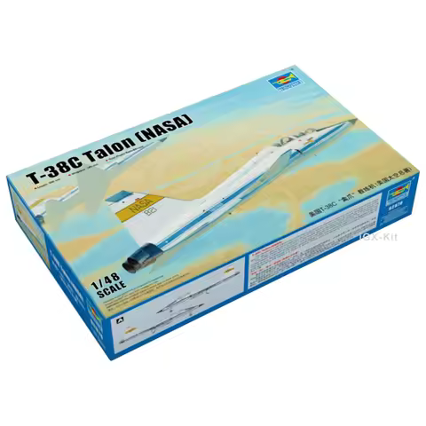 Trumpeter 1/48 02878 US NASA T38 T38C T-38C Talon Jet Trainer Plane Aircraft Military Plastic Assemb