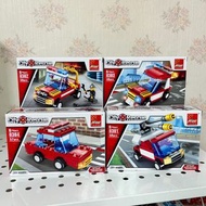 [知日桌遊][台灣現貨] 兒童玩具 積木 City Rescue 救護車 消防車 救援隊