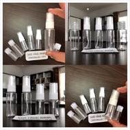[ Chai nhỏ nắp bật  xịt sương ]  50 Chai nhựa nhỏ xinh 10ml / 20ml - combo 50 chai chiết mỹ phẩm xịt