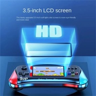 MERAH LAYAR 500 Game in 1JC - GameBoy Portable Dual Console Stick Handheld Game Console / X7M Red Re