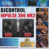 Hercules DJ DJControl Inpulse 300 MK2 2-channel DJ Controller, 2-channel DJ Controller w/ FX &amp; Full DJ Software Included