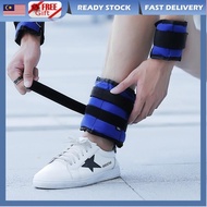 The ShopKl Ankle Weight Sand-Filled Adjustable Leg Ankle Wrist Sand Bag Weight Strap Strength Tra