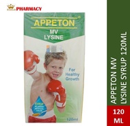 APPETON MV LYSINE SYRUP 120ML