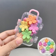 GRATIS ONGKIR - F6428 Jepit Rambut Mini 10 PCS /Aksesoris Rambut Lucu Free Box /  Hair Clip Ombre de