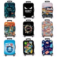 Suitcase Protective Cover / Thick Scuba Material / Elastic Luggage Cover / Premium Suitcase Cover - 