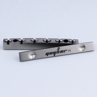 Guyker น๊อตโรลเลอร์กีตาร์42/43มม. แยกชิ้นส่วนอะไหล่ปรับสแตนเลสสำหรับกีตาร์สไตล์ LP