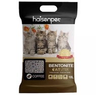 Haisenpet  Bentonite Cat Litter ทรายแมว เบนโทไนท์ ขนาด 10 ลิตร