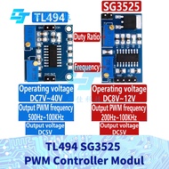 TL494 SG3525 PWM Controller Module Adjustable 5V Frequency 500-100kHz 250mA