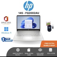 Laptop HP 14s-FQ2002AU