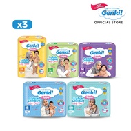 Genki! Mega Tape - Size NB (78's)/S (78's)/M (64's)/L (54's)/XL (42's x 3 Packs)