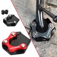 Motorcycle Kickstand Foot Side Stand Sidestand Extension Pad Support Plate For Honda CB350 350CB CB 