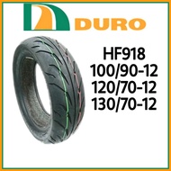 DURO TUBELESS TYRE HF918 -12~100/90-12, 120/70-12, 130/70-12