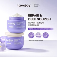 [NEW LAUNCH] Lavojoy Repair Me Now Hair Mask Iris Garden 250ml | Smooth & Shiny Without Limp [New Pr