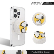 PopSockets Peanuts PopGrip for MagSafe | The Premium Phone Grip | Best MagSafe iPhone Holder and Sim