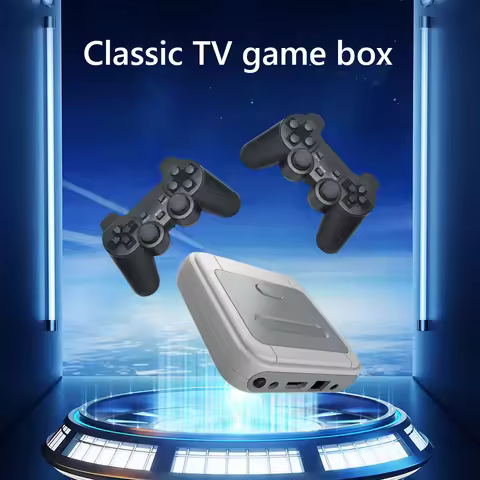 Super Console X pro Video Game Console - 65000 Classic Games HD/AV LAN/WiFi Dual Wireless Controller