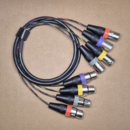 CANARE 4-Channel XLR mic snake, 1.2M