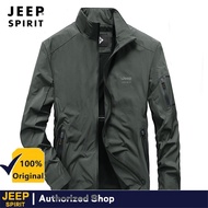 JEEP SPIRIT Thin Jacket Bomber Jacket Men S Casual Jacket Fashion Flight Jacket Pilot Jacket