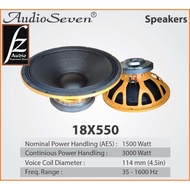 Speaker Audio Seven 18'' PD18X550 Gale Series High Quality Subwoofer