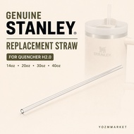 Genuine Stanley Quencher H2.0 Replacement Straw Reusable Drinking Straw for 14oz 20oz 30oz 40oz Tumb