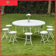 Folding Foldable Outdoor Table (ROUND) - 80CM / 122CM  () -  /