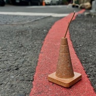 磨石計畫‧線香座‧戒檯‧迷你磨石三角錐(角錐橘)│Good Form