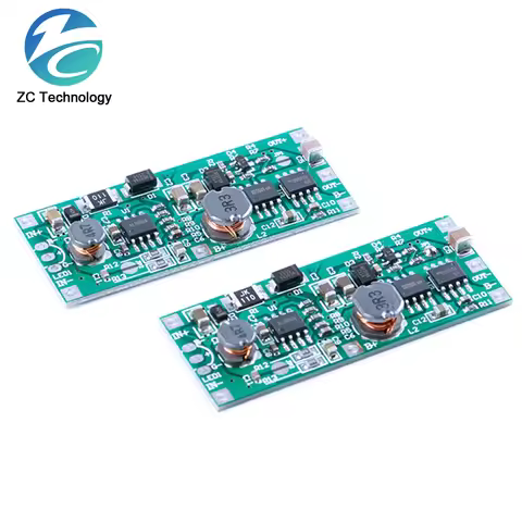 18650 Lithium battery booster module 9V12V charging while placing UPS uninterrupted protection integ