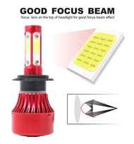 Txvso8 2Pcs H4 H7 H13 Car Headlight 9005 9006 H8 9012 9004 Hb3 Hb4 9007 H11 Bulb 20000L