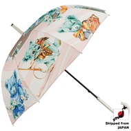 Paul and Joe Moonbat Long Umbrella Bear Print 55cm for Women【Japan Fast Shipping】