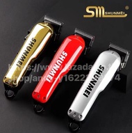 รุ่นใหม่ล่าสุด)ปัตตาเลี่ยน แบตตาเลี่ยน ตัดผม SHUNMEI 808 /Simon