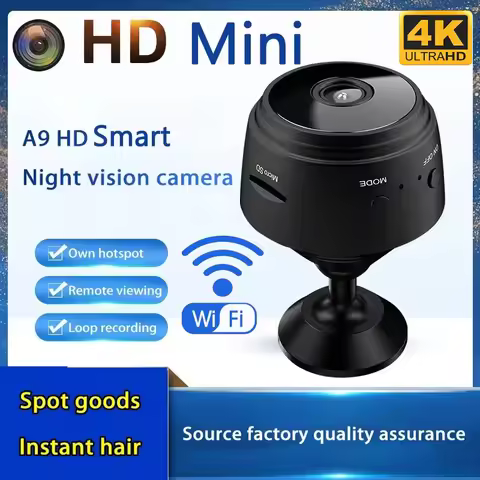 WiFi Mini Camera 4K HD Wireless Video Remote Monitoring Security Protection Camera Smart Home Monito