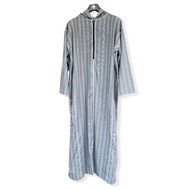 Gamis Hoodie Djellaba Maroko Jalabah Jubah Kapucong Maroko Pria Katun