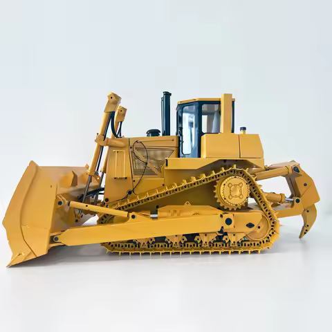 In Stock! 1/14 All Metal Rc Hydraulic Bulldozer Model/Cat D10T/Rc Hydraulic Model/Rc Toys